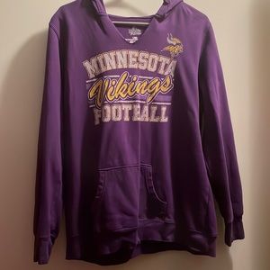 Minnesota Vikings ladies sweatshirt, size Large